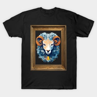 Funny Art Sheep T-Shirt